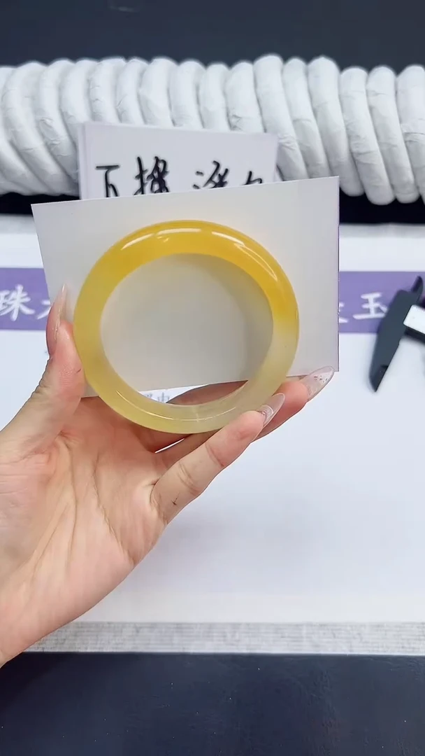 未镶嵌手镯石英质玉166/59.5HLY