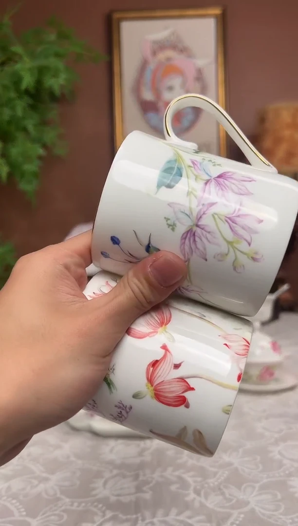 36%以上骨粉骨瓷邂逅马克杯2个