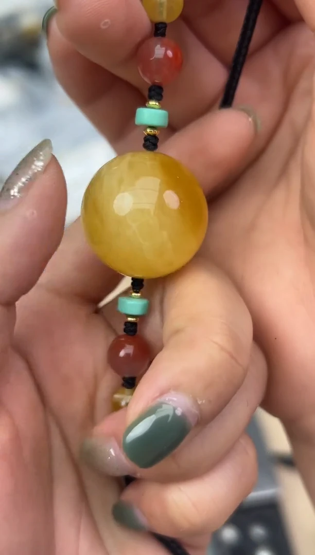 未镶嵌蜜蜡裸石蜜蜡吊坠