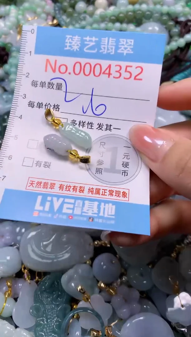 颈饰未镶嵌翡翠4352