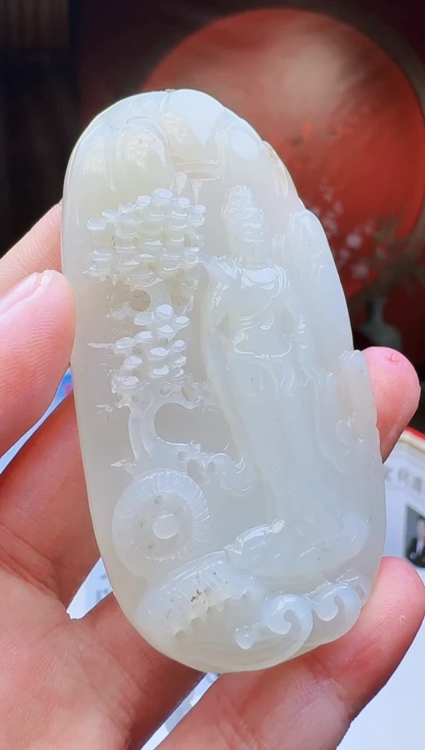 定制和田玉 玉雕臻品馆天然和田玉（拍一发一）