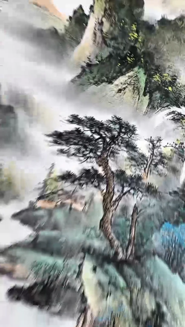 国画10赵隆轩艺术馆李庆兴老师作品