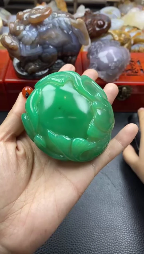 未镶嵌手把玛瑙/玉髓风*00