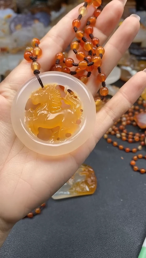 未镶嵌1玛瑙/玉髓高*雪ll