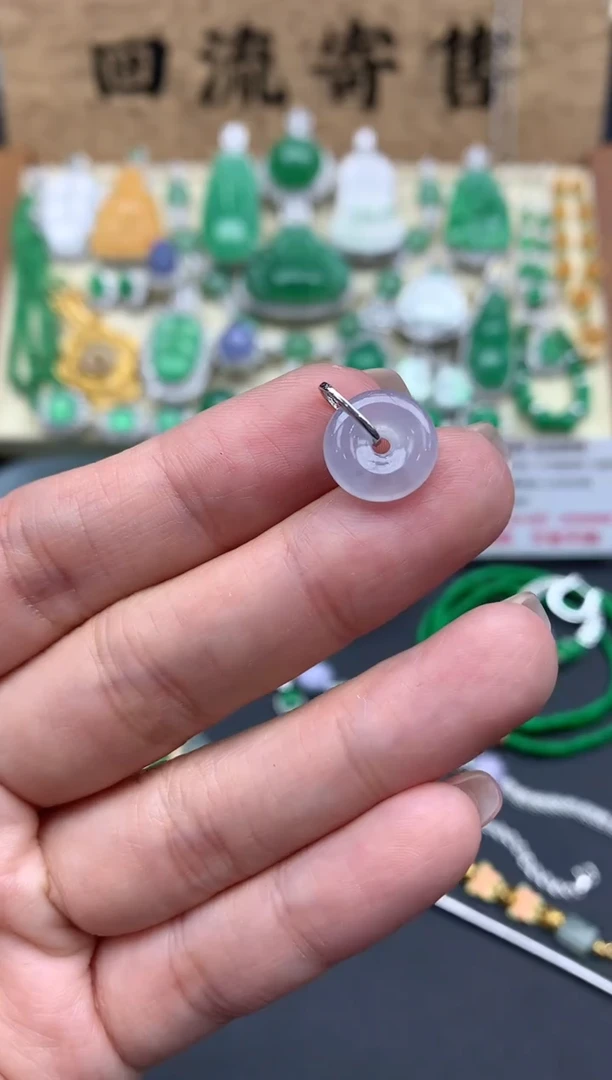 【闪购商品】翡翠颈饰18K金镶嵌156-中国好珍宝