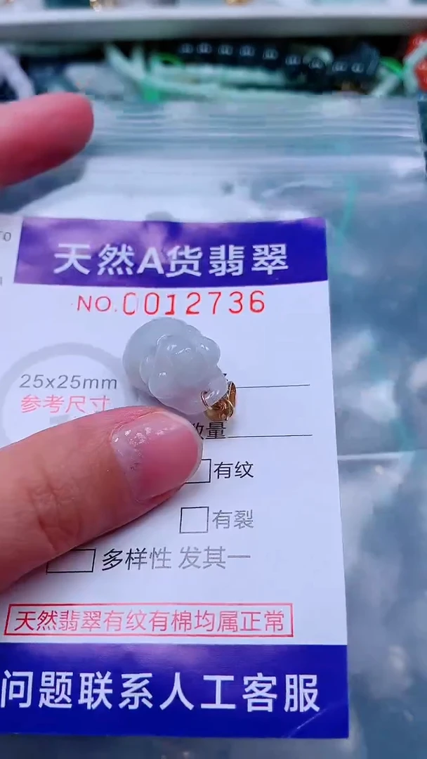吊坠(不含链)未镶嵌翡翠1