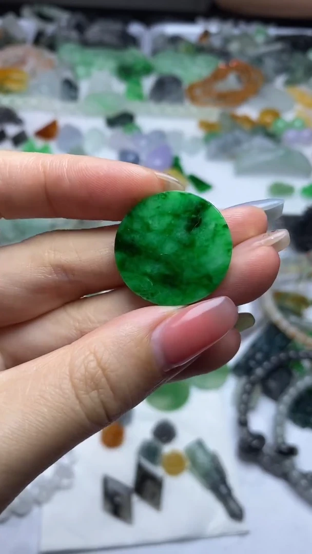 定制翡翠未镶嵌毛货定制不退不换