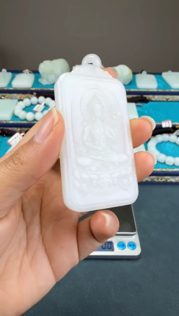 颈饰未镶嵌和田玉1