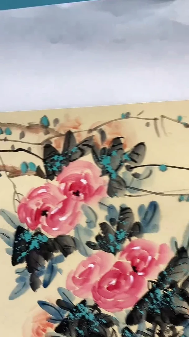 国画画都展厅明德老师国画作品4