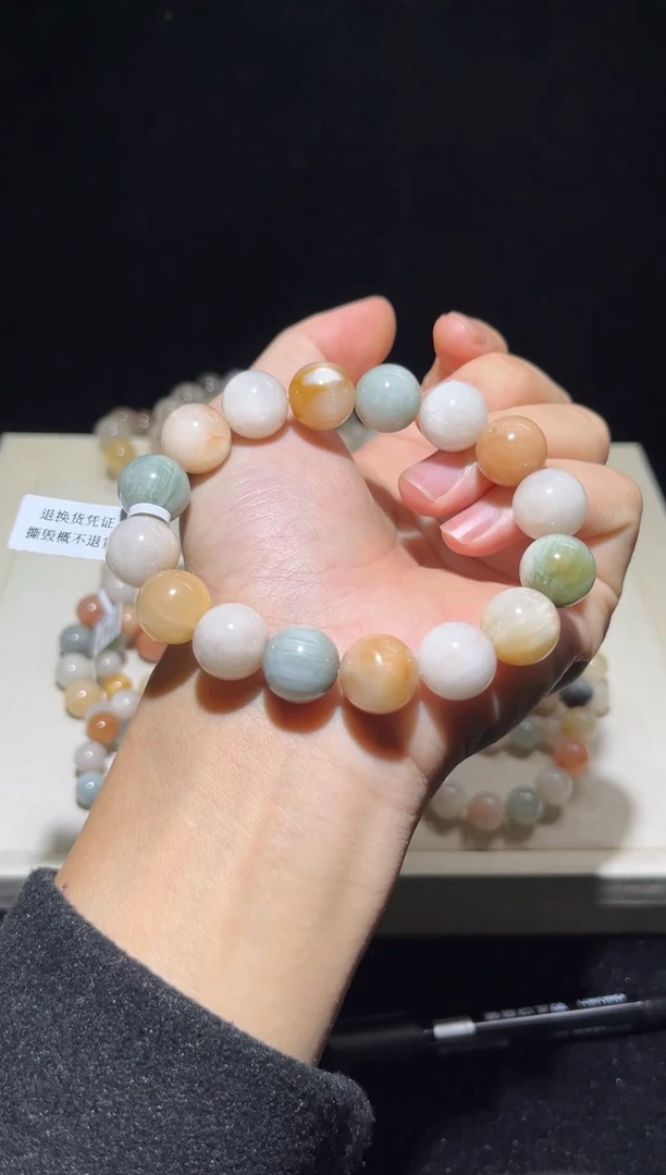 未镶嵌手串水晶14彩兔毛出厂价默认微瑕14