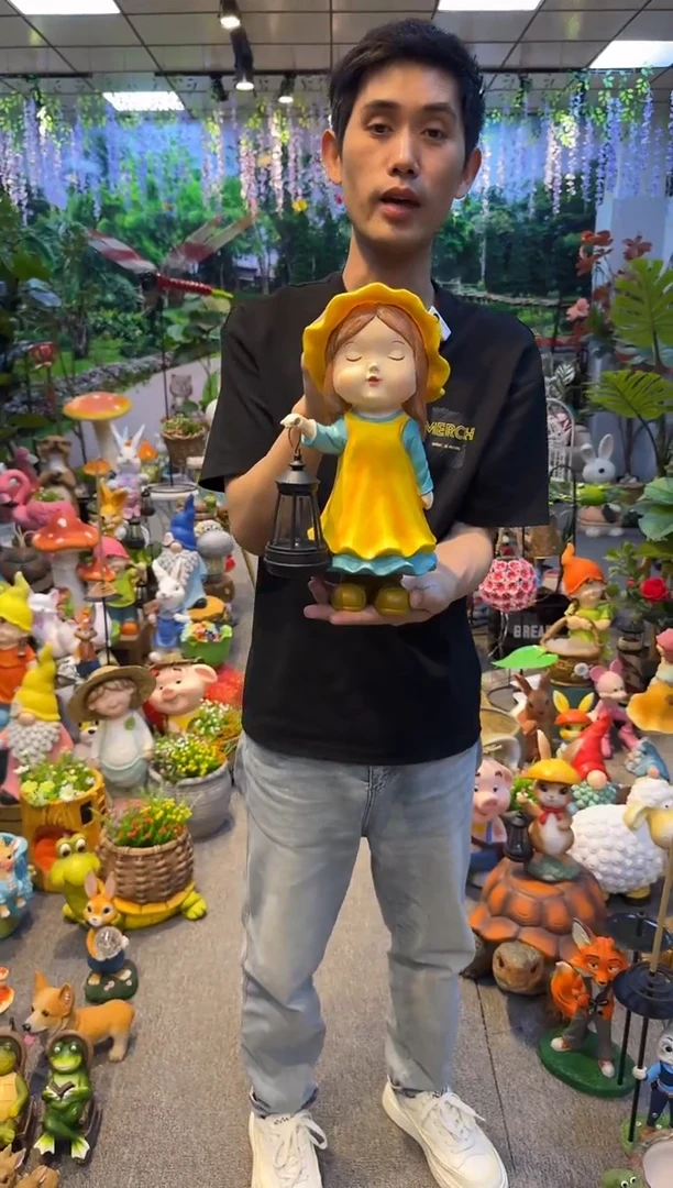 无花朵花园庭院摆件&00&