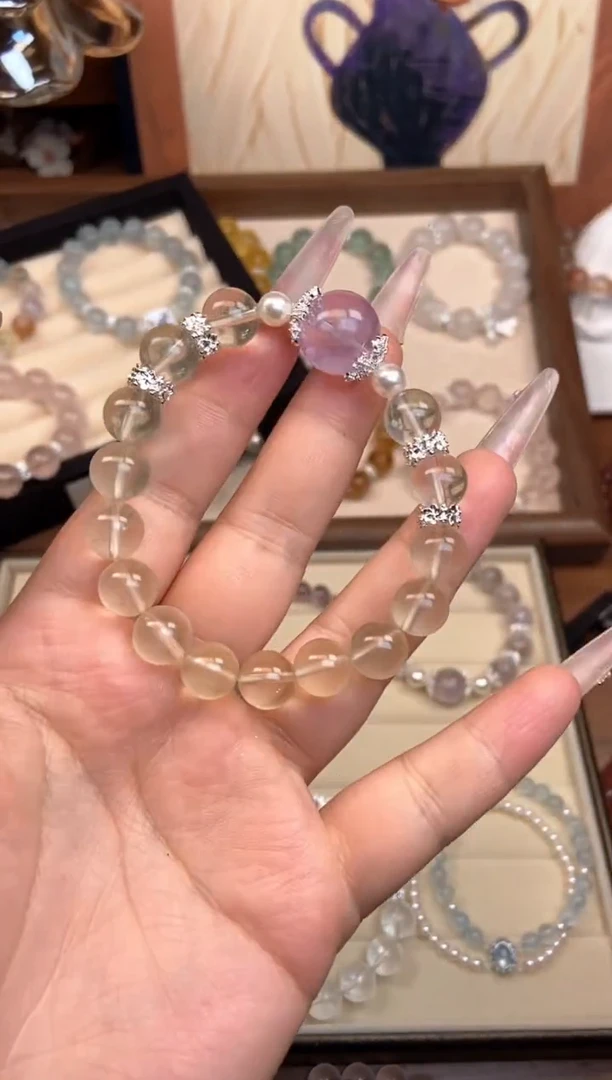 【闪购商品】水晶手链未镶嵌黄水晶