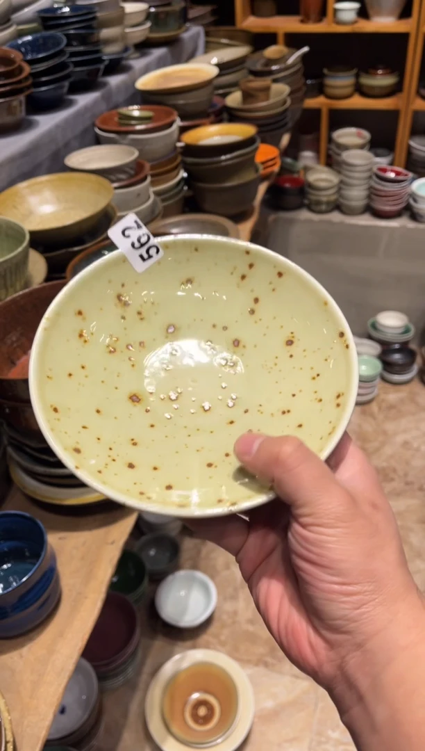 【闪购商品】瓷片562枣红花7寸新款盘1只