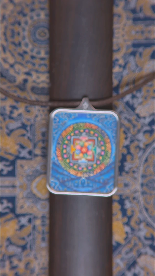 卷轴画纯手绘唐卡坛城4*5画芯