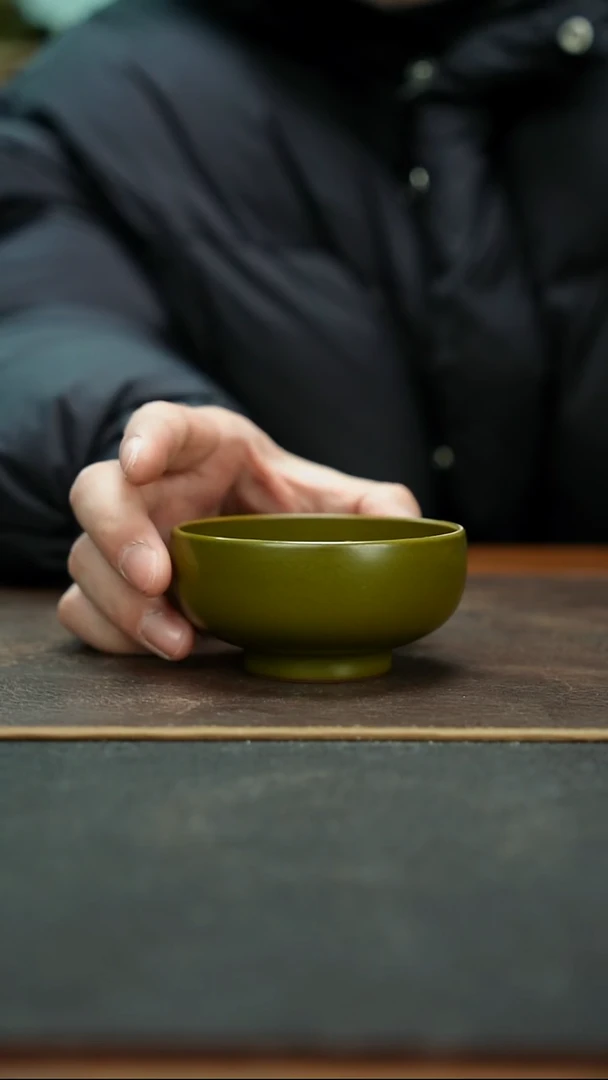 杯茶叶末釉全手工普洱杯