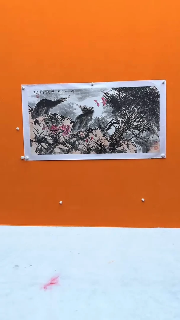 国画22花鸟-姜锐-8平尺