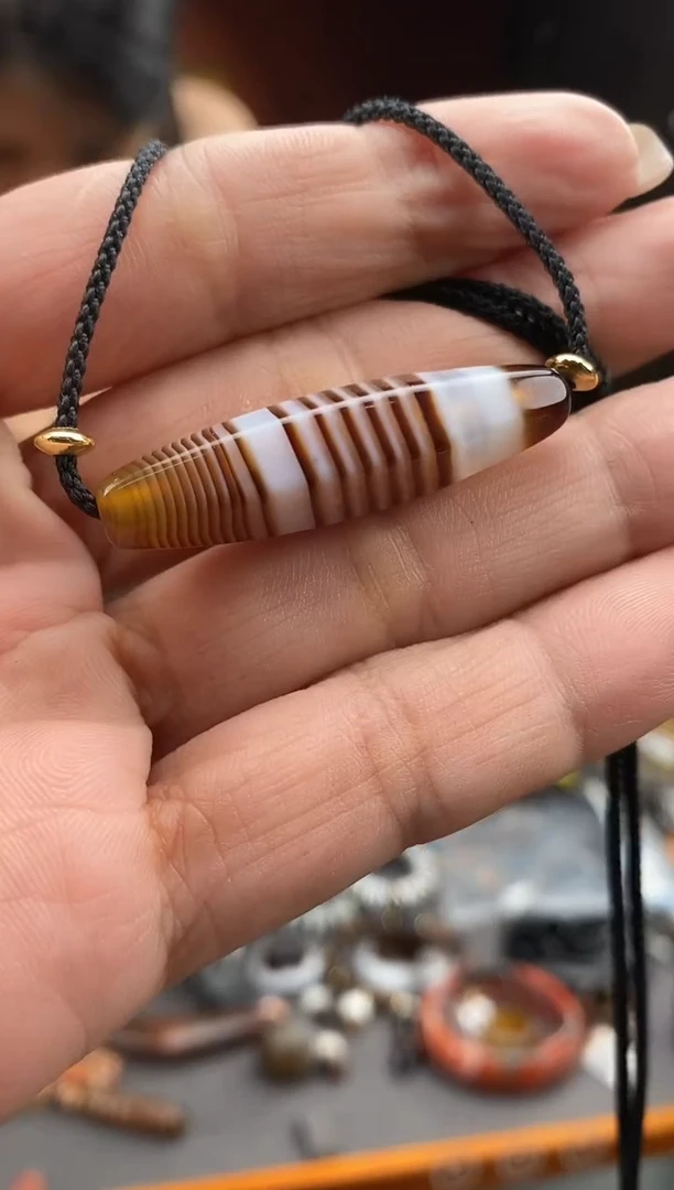 玛瑙/玉髓颈饰未镶嵌-0916-292 Y多样性发
