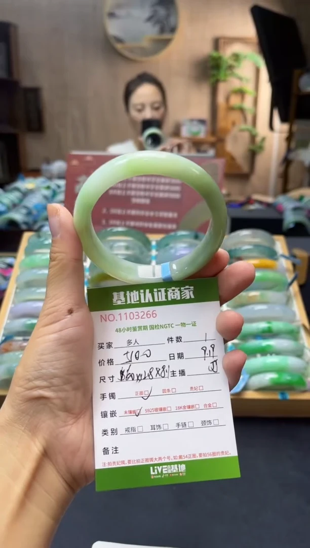 未镶嵌手镯翡翠多人