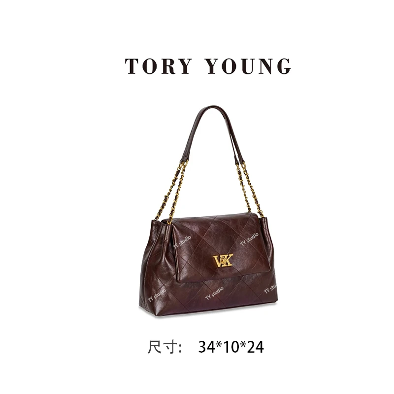 【TY】GQ-1776-安可拉红 轻奢高级韩版单肩潮流时尚简约女包