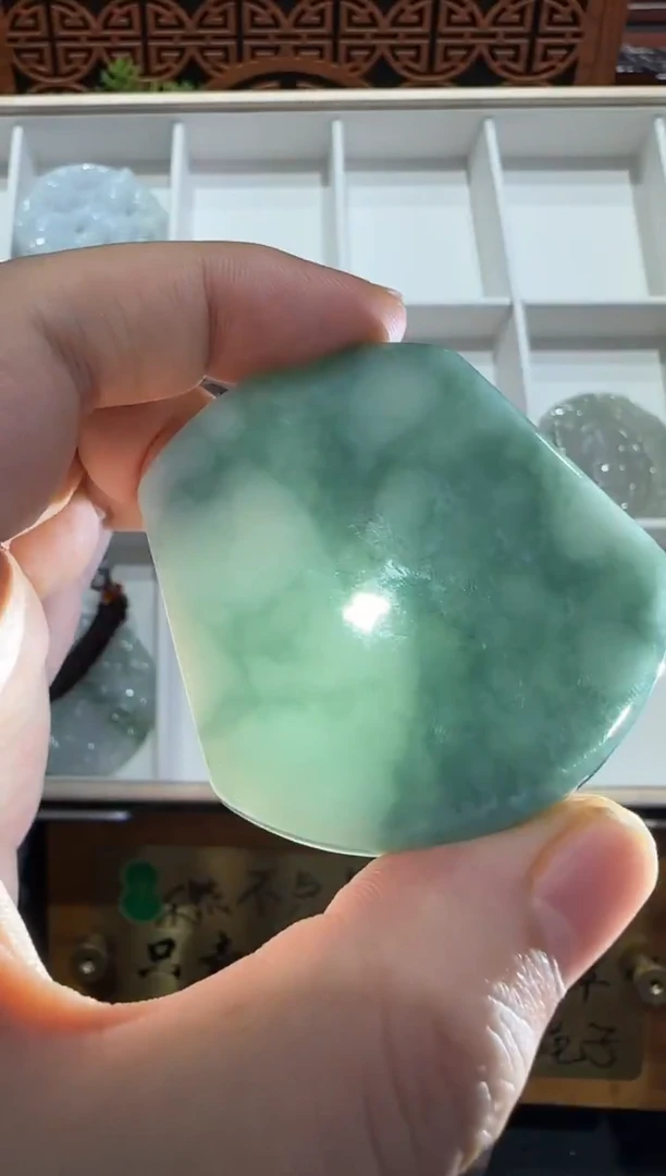 未镶嵌挂件翡翠A货翡翠多样性孤品