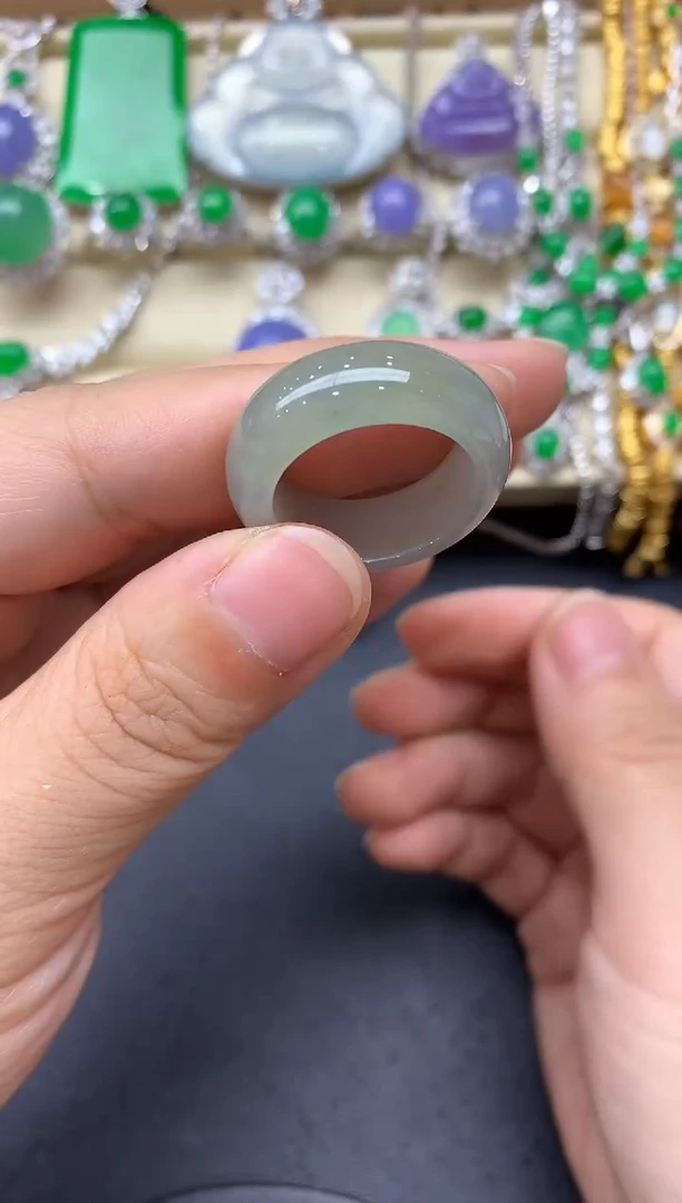 翡翠戒指未镶嵌317-中国好珍宝