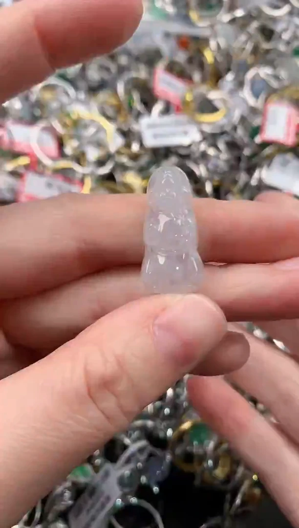 未镶嵌戒指翡翠10                  5