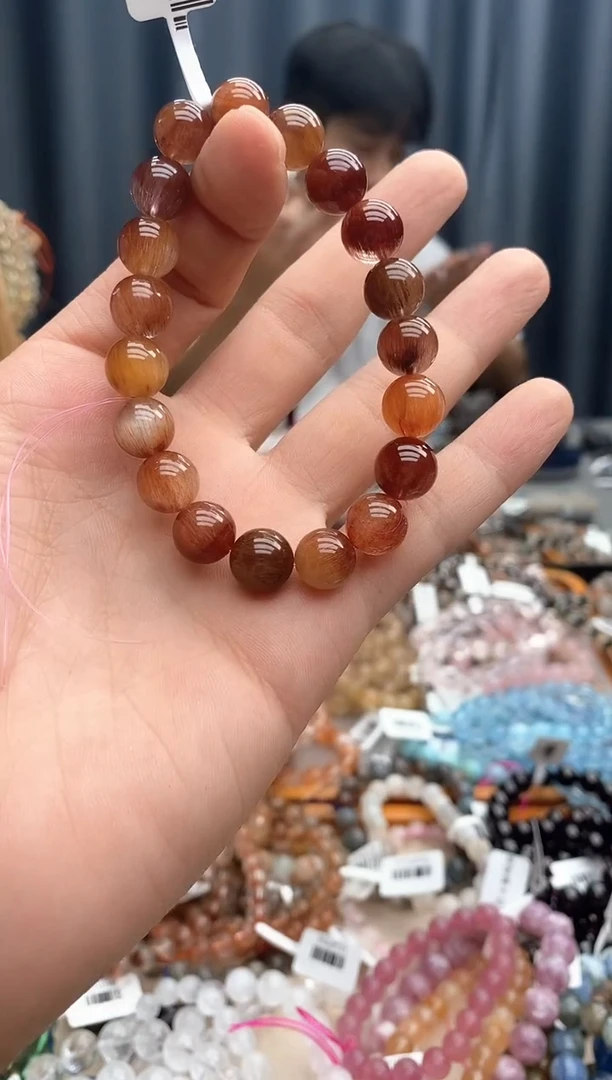 水晶手链未镶嵌是**哟兔毛