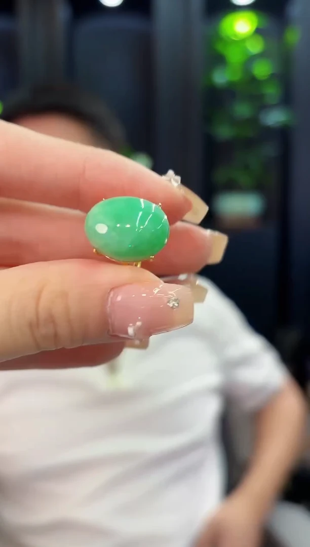 翡翠戒指未镶嵌缅料A货/多样性发货/一件
