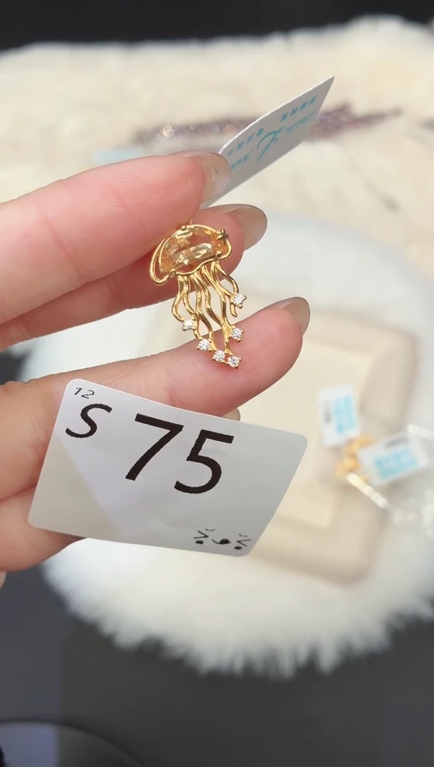 银S925镶嵌珠宝半成品水晶多样性发一S75