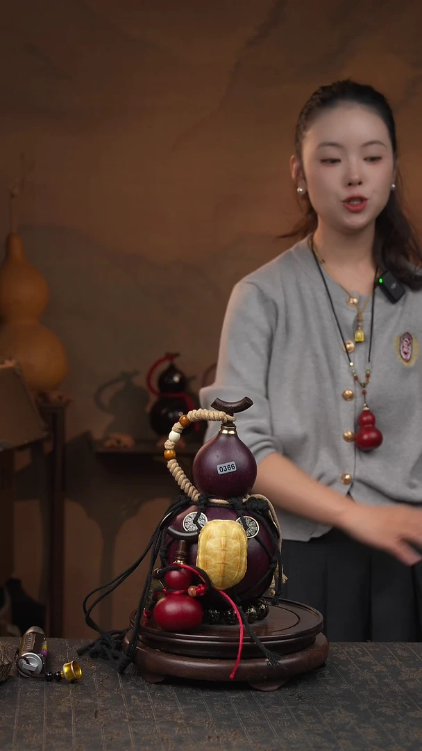 366号大漆酒葫芦一物一图