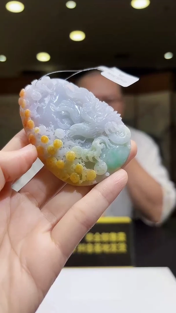 定制翡翠未镶嵌17/0622/Z/大展宏图