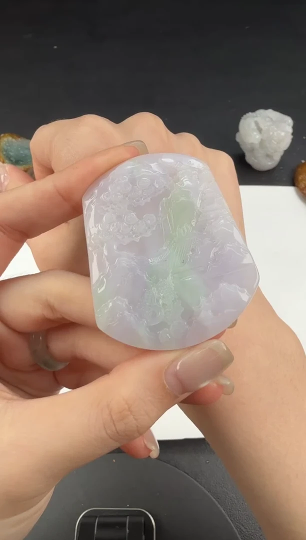 吊坠(不含链)未镶嵌翡翠翡翠饰品-216