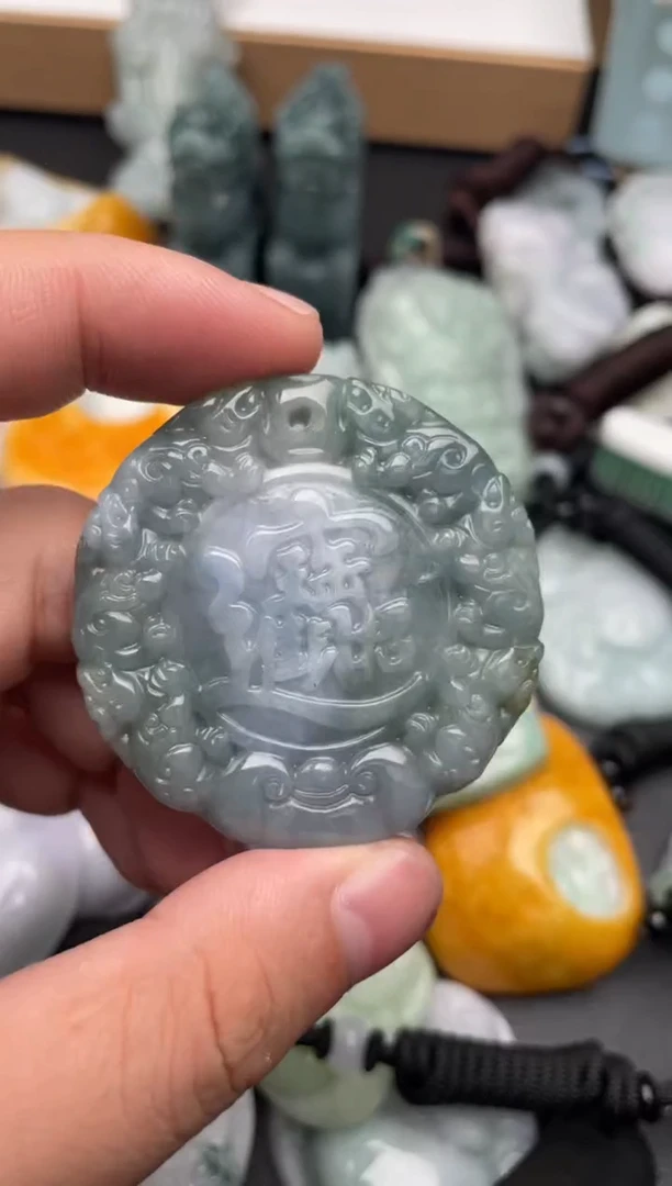 吊坠(不含链)未镶嵌翡翠1