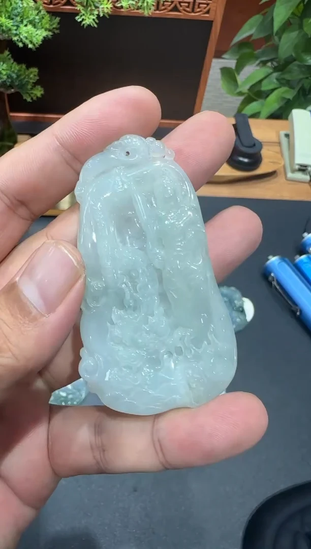 未镶嵌挂件翡翠A货翡翠多样性孤品