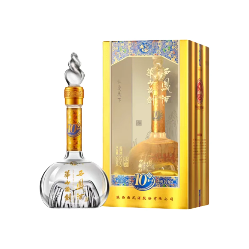 西凤酒华山论剑10年 52度500ml*1瓶 凤香型白酒
