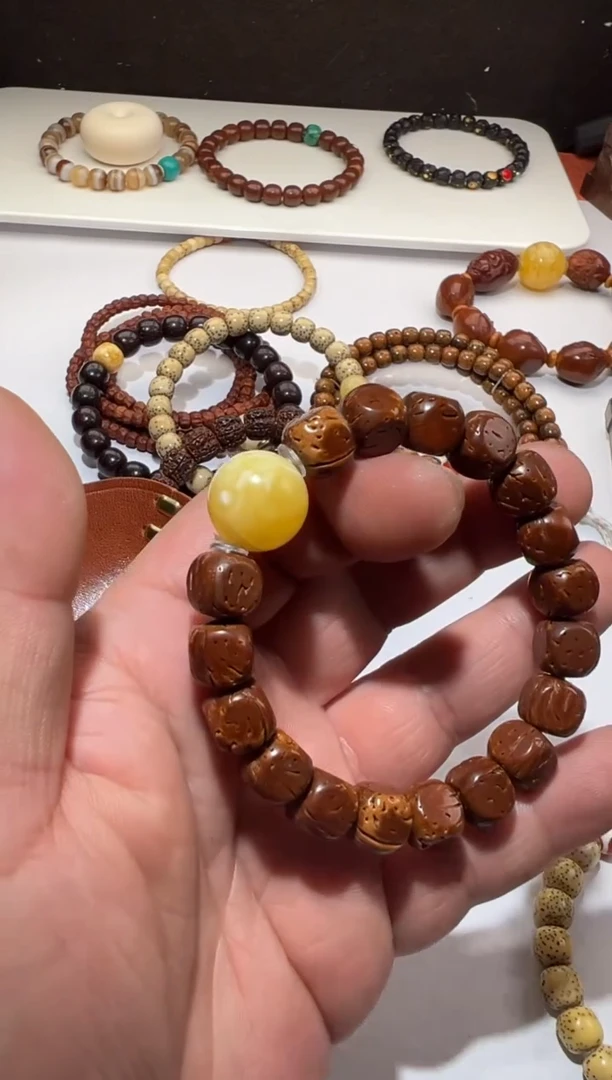 【闪购商品】桃核手串桃核六方手串