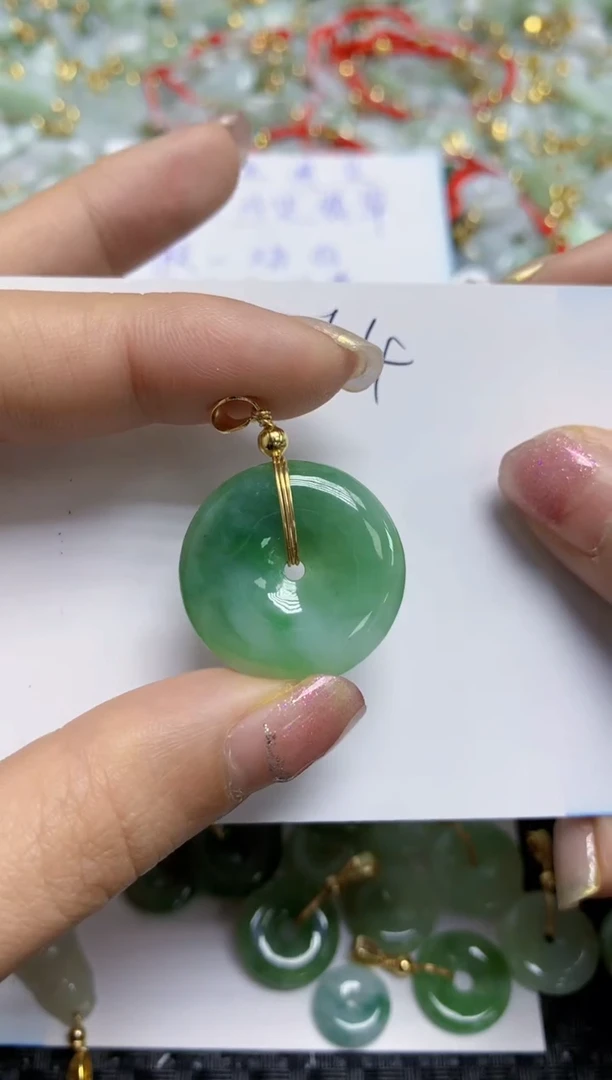 【闪购商品】翡翠颈饰合金   天然A货翡翠