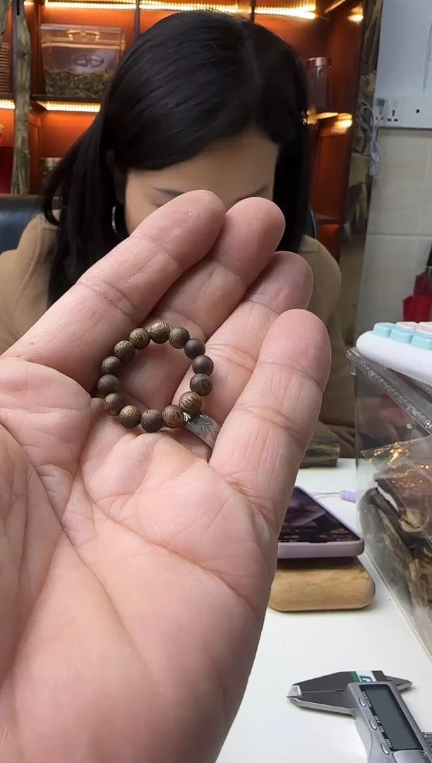 沉香椅楠小戒指0.5