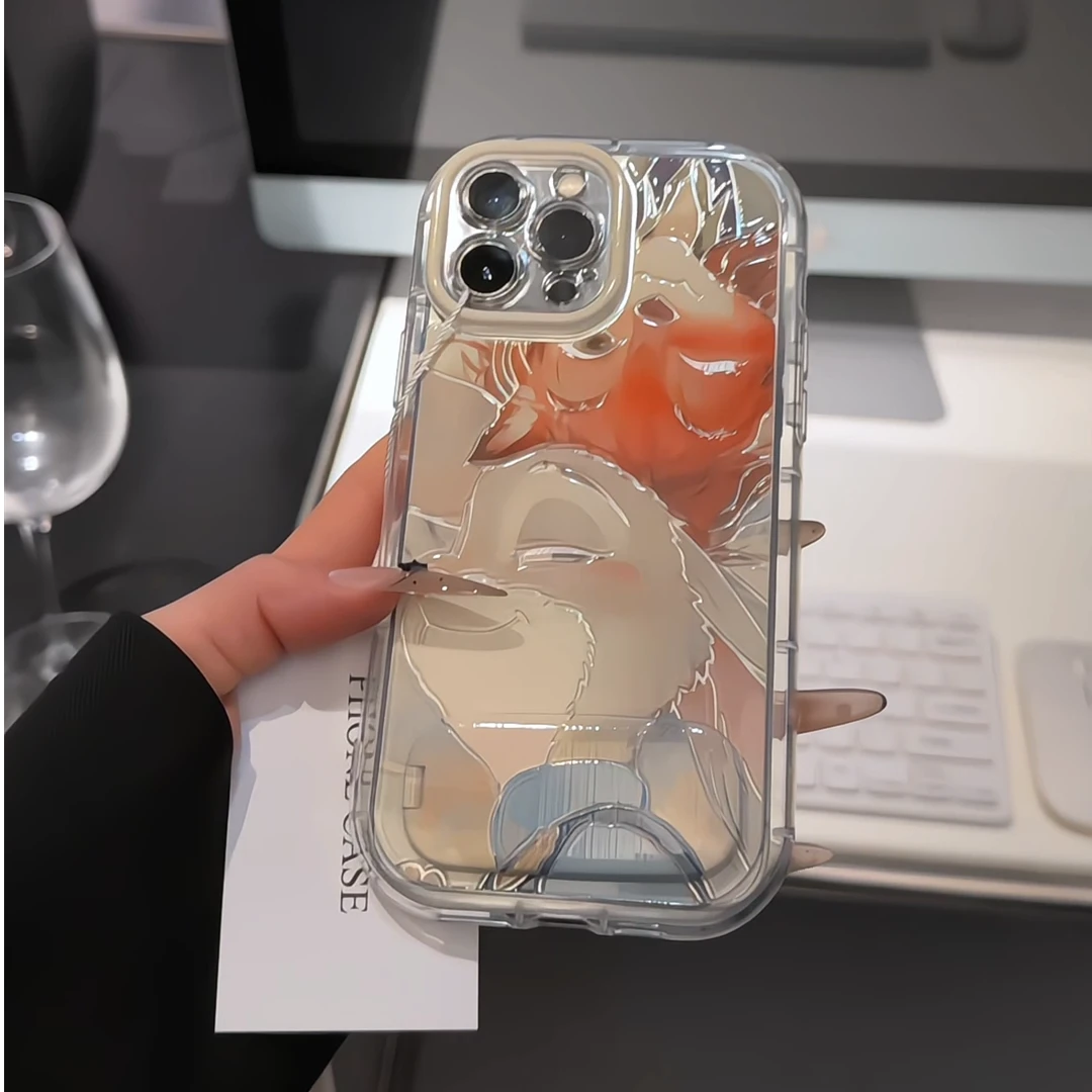 线条朱迪尼克适用苹果16pro泡芙手机壳15羽纱华为p60小众小米oppo