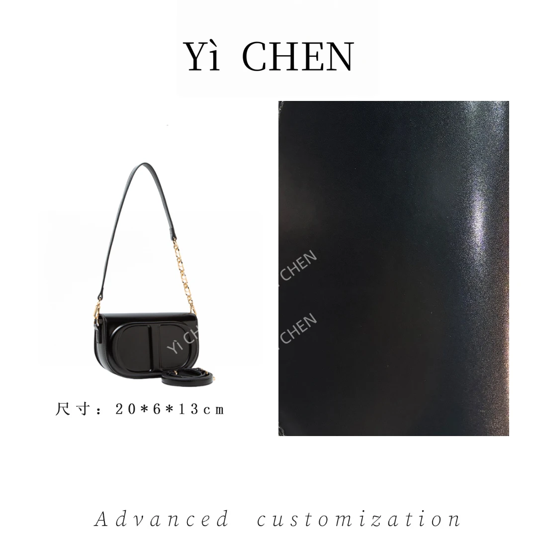 【Yì CHEN】QYX-9899-黑色 简约时尚女士新款轻奢单肩斜跨包