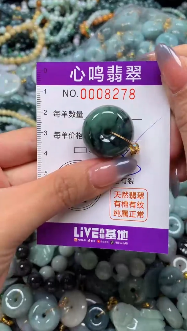 颈饰未镶嵌翡翠闪购008278