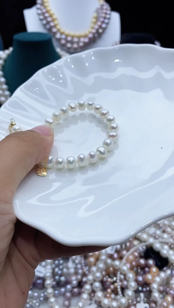 淡水珍珠手绳未镶嵌珍珠项链