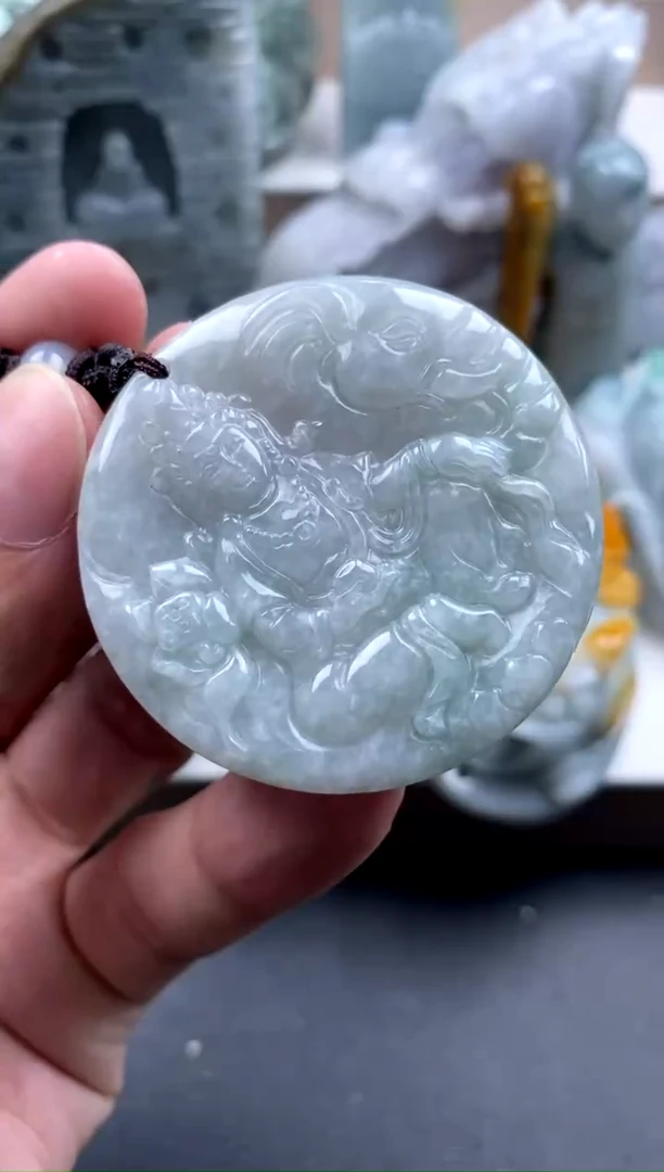 吊坠(不含链)未镶嵌翡翠1
