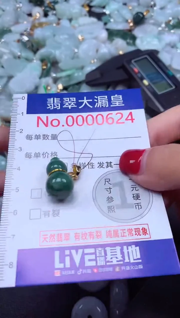 颈饰未镶嵌翡翠624