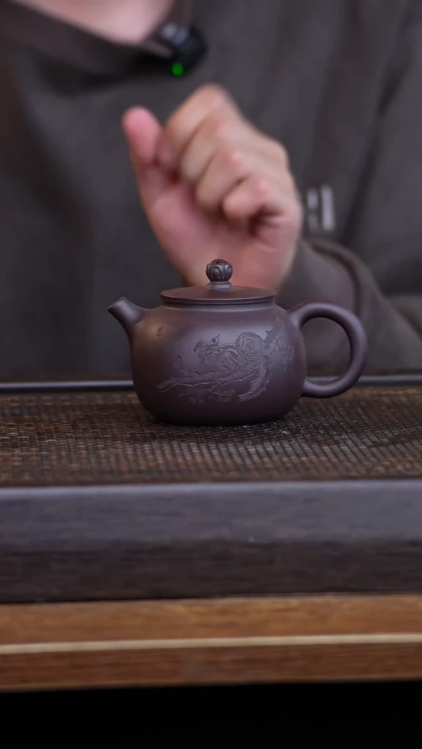 茶壶紫砂宜兴手工原矿紫砂壶001