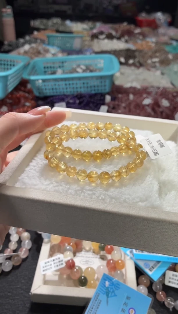 未镶嵌手串水晶345号 2条多样性发一F  8+