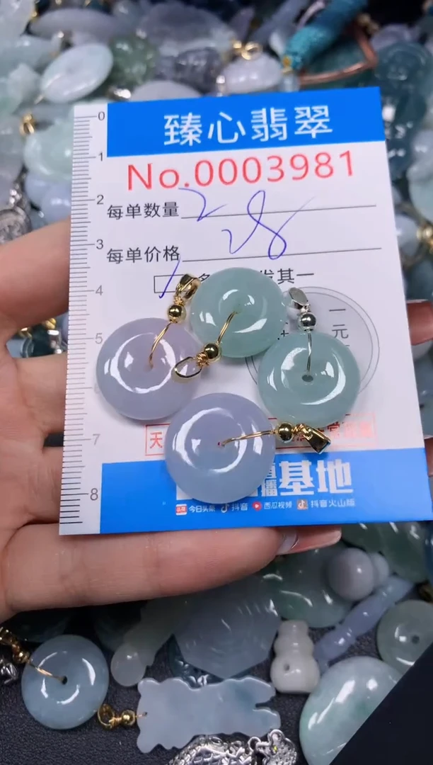 【闪购商品】翡翠颈饰未镶嵌多样性发其一3981