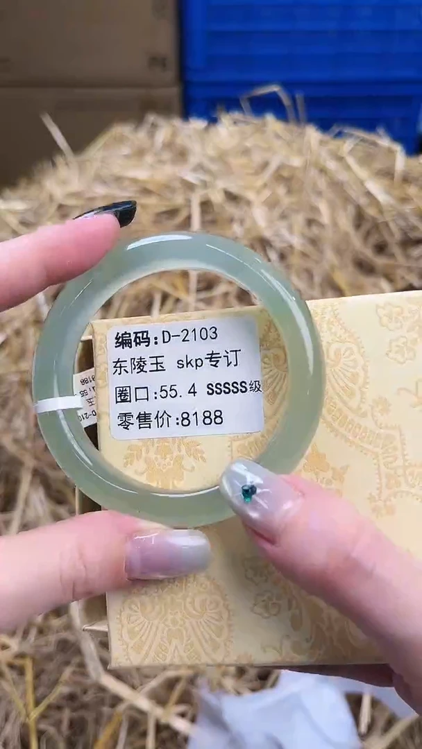 未镶嵌手镯石英质玉D-2103