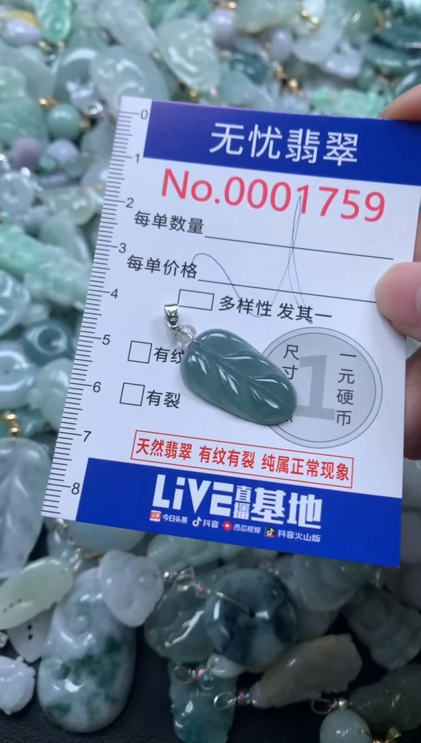 颈饰未镶嵌翡翠1759