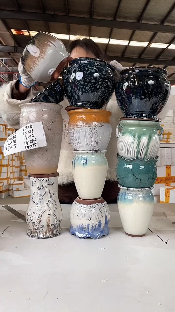 【闪购商品】红陶宜兴紫砂花盆